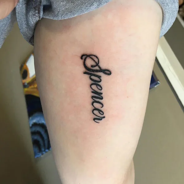 Name tattoo 11