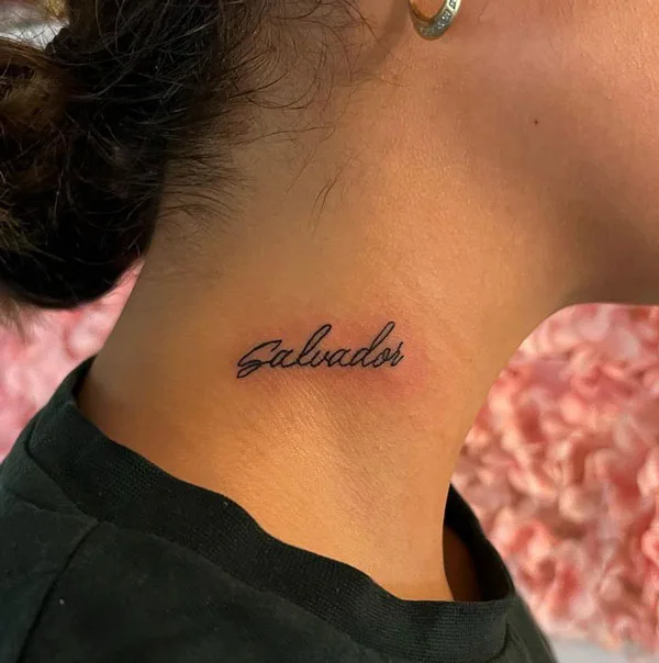 Name tattoo 118