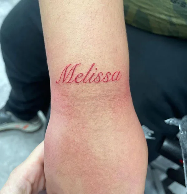 Name tattoo 123