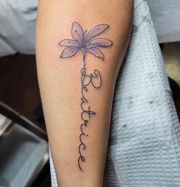 Name tattoo 127