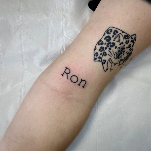 Name tattoo 132
