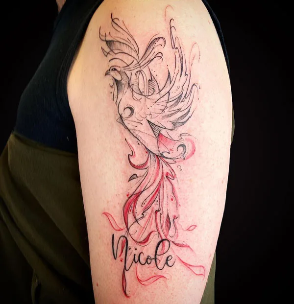 Name tattoo 135