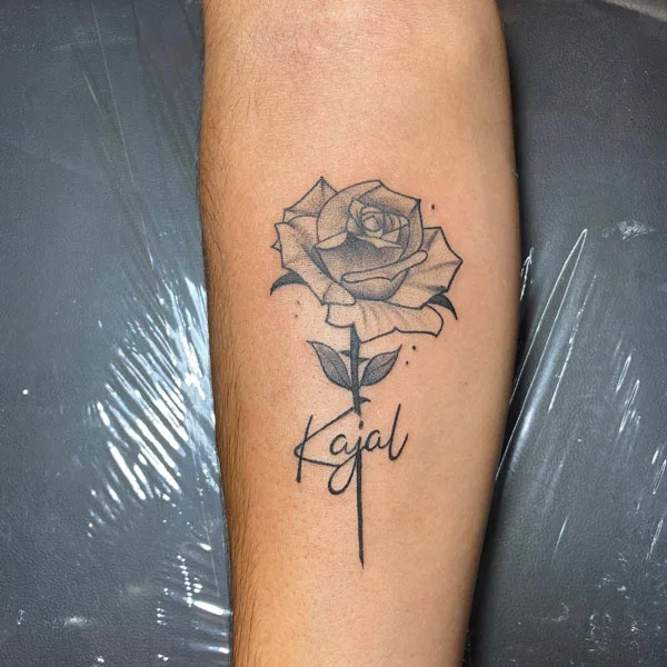 Name tattoo 14