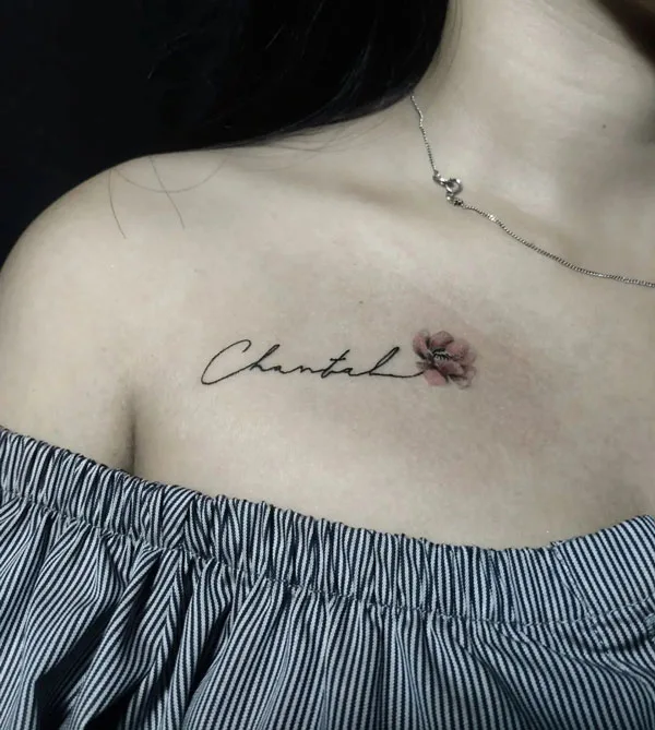 Name tattoo 140
