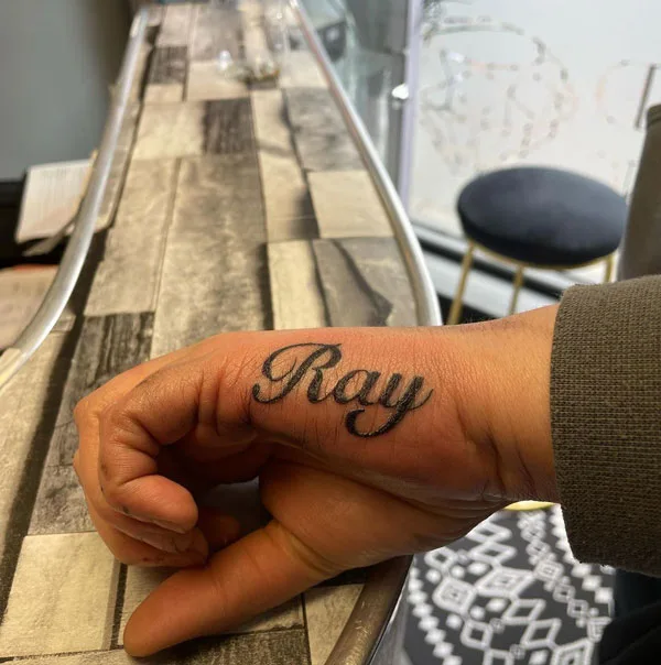 Name tattoo 143