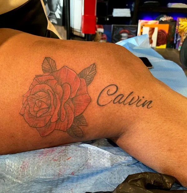Name tattoo 148