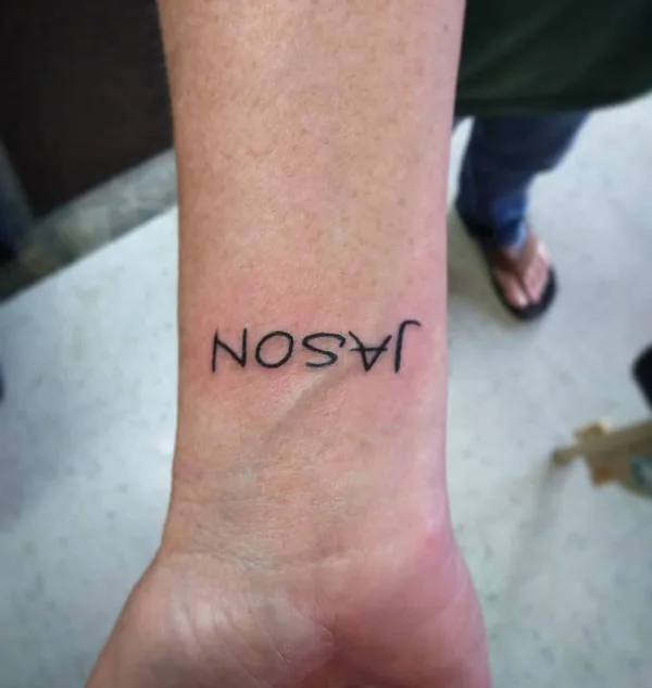 Name tattoo 15