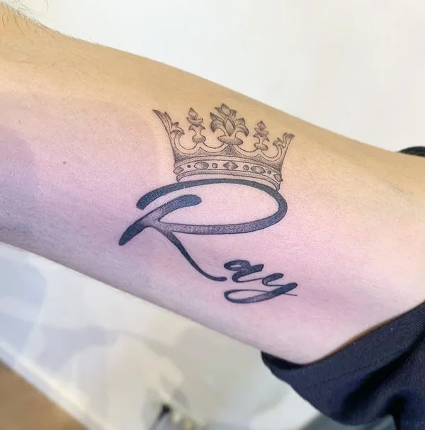 Name tattoo 151
