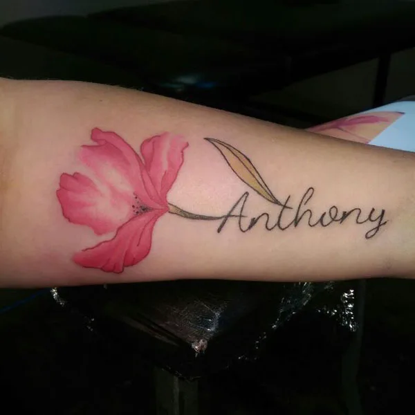 Name tattoo 160