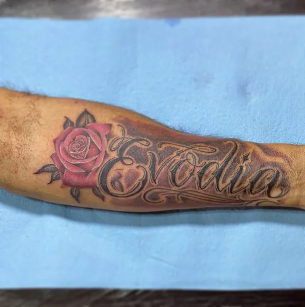 Name tattoo 19
