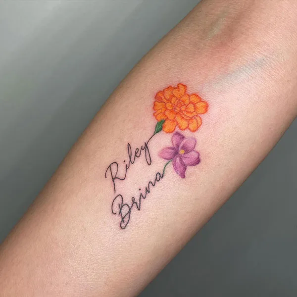 Name tattoo 20