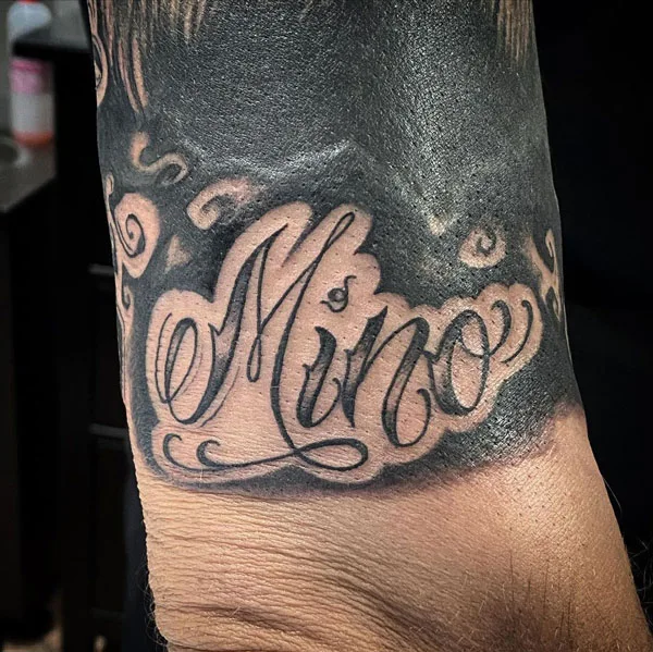Name tattoo 22