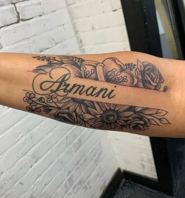 Name tattoo 23