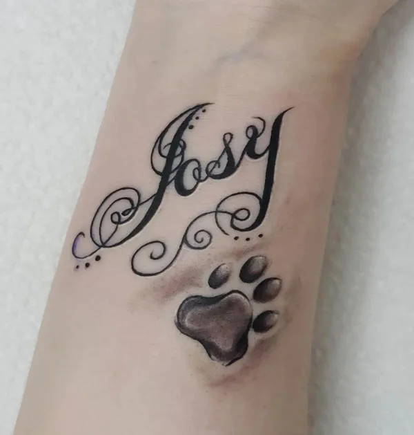 Name tattoo 24