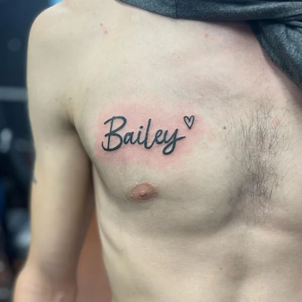 Name tattoo 31