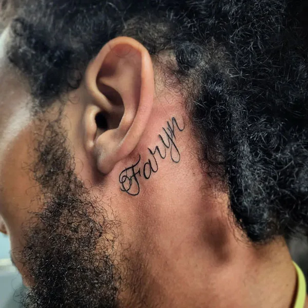 Name tattoo 32
