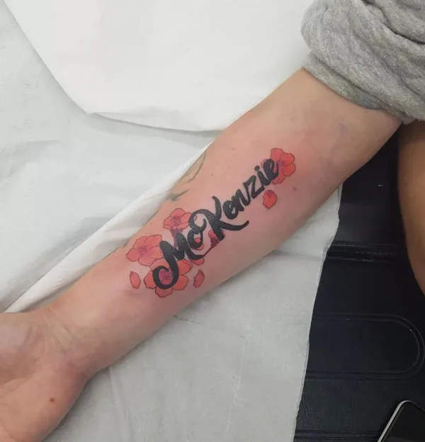 Name tattoo 39