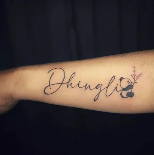 Name tattoo 43