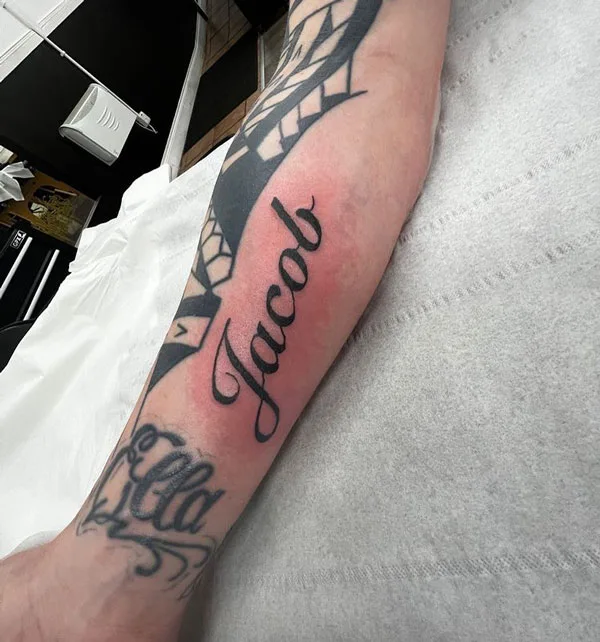 Name tattoo 46