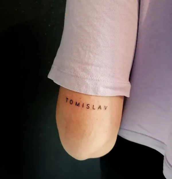 Name tattoo 48