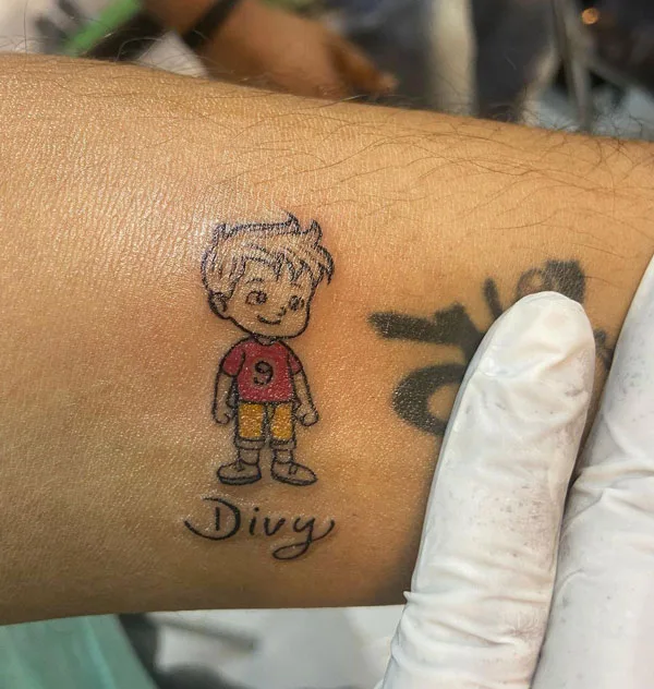 Name tattoo 5