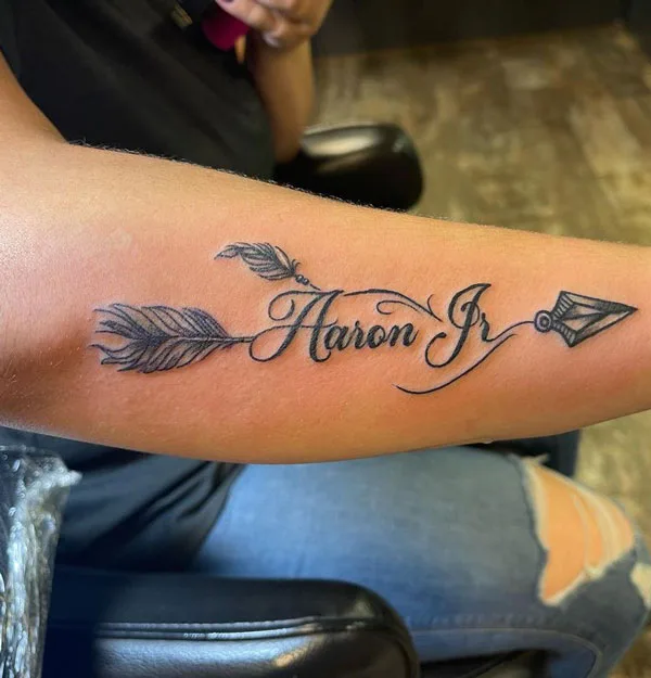 Name tattoo 56