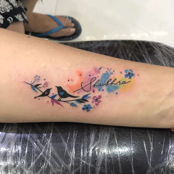 Name tattoo 64