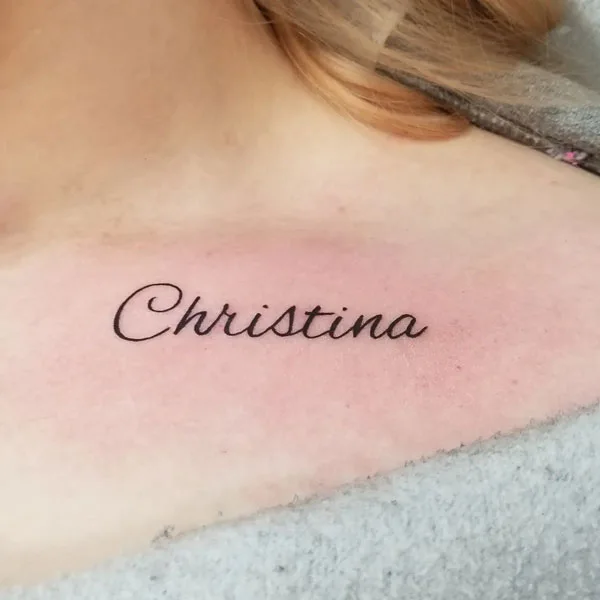 Name tattoo 65
