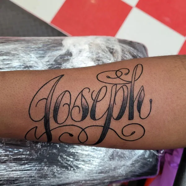 Name tattoo 66