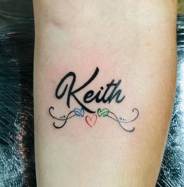 Name tattoo 67