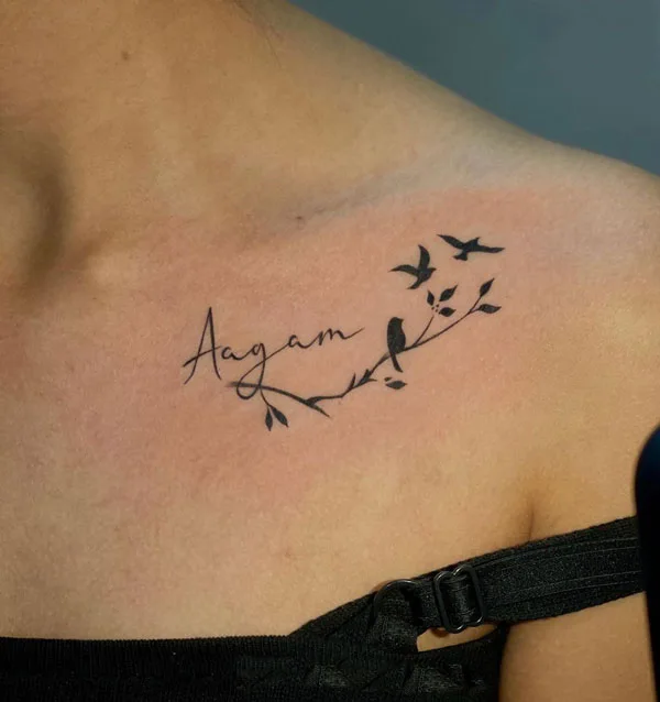 Name tattoo 69
