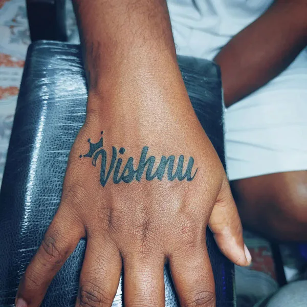 Name tattoo 7