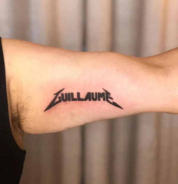 Name tattoo 70