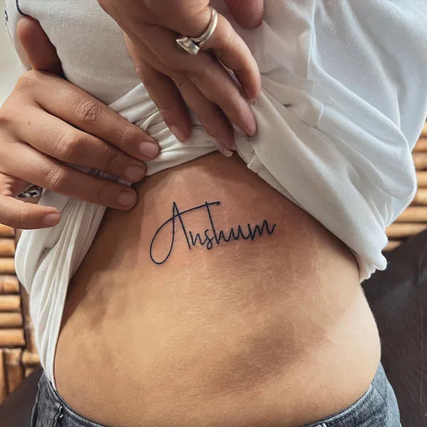 Name tattoo 71
