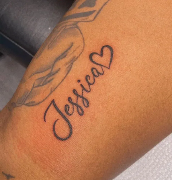 Name tattoo 72