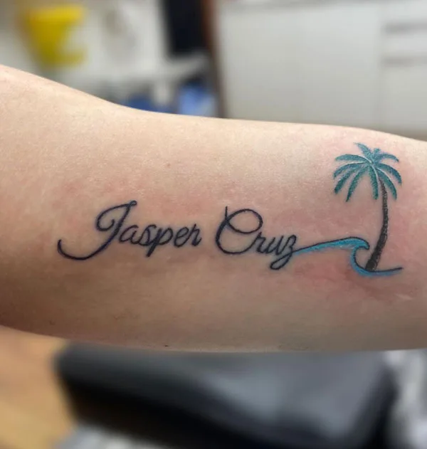 Name tattoo 74