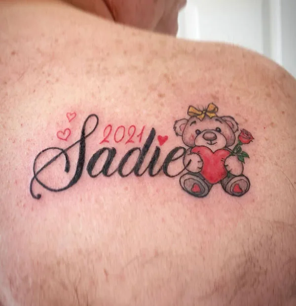 Name tattoo 79