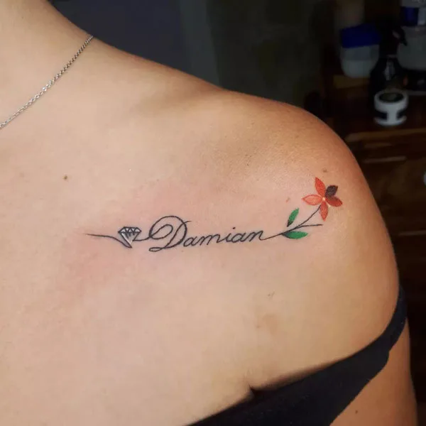 Name tattoo 85