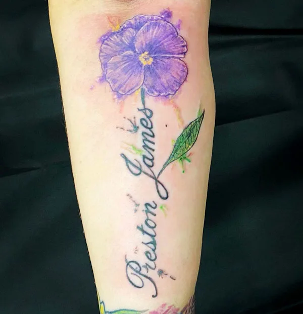 Name tattoo 89