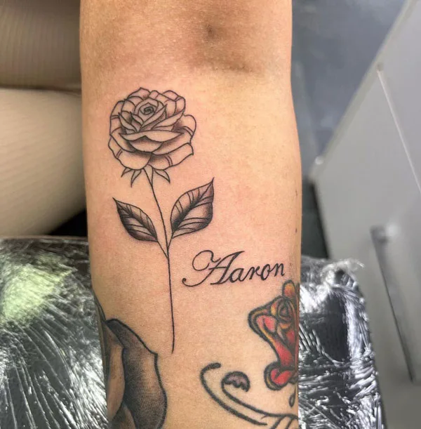 Name tattoo 90