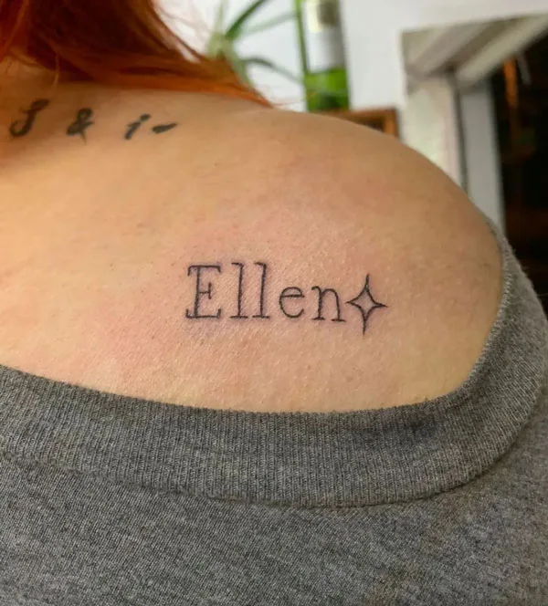 Name tattoo 91