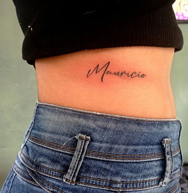 Name tattoo 98