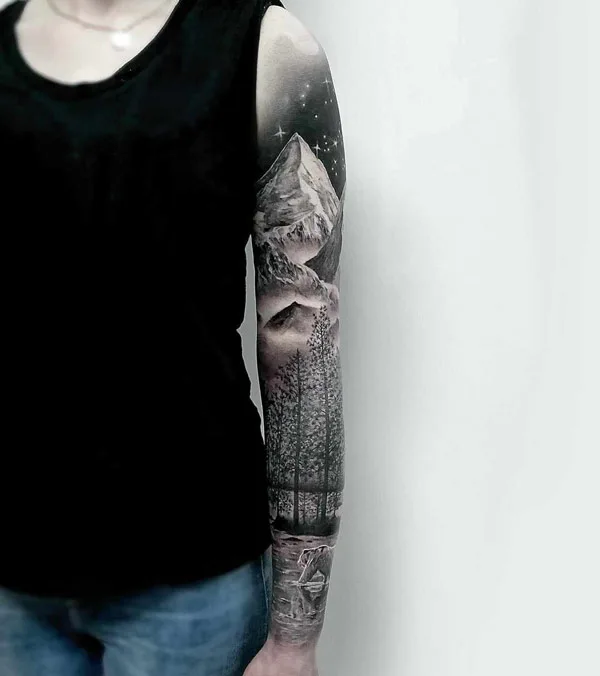 Nature Sleeve Tattoo 3