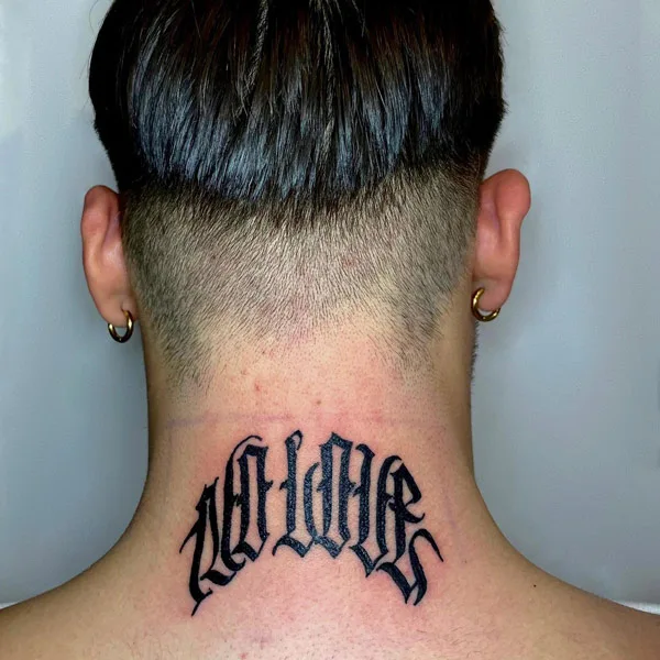 No love tattoo 13
