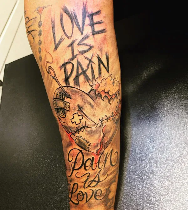 No love tattoo 21
