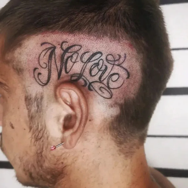 No love tattoo 28