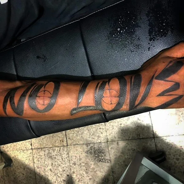 No love tattoo 3