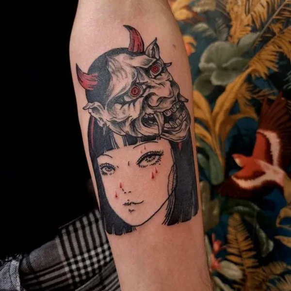Oni Demon Tattoo 1
