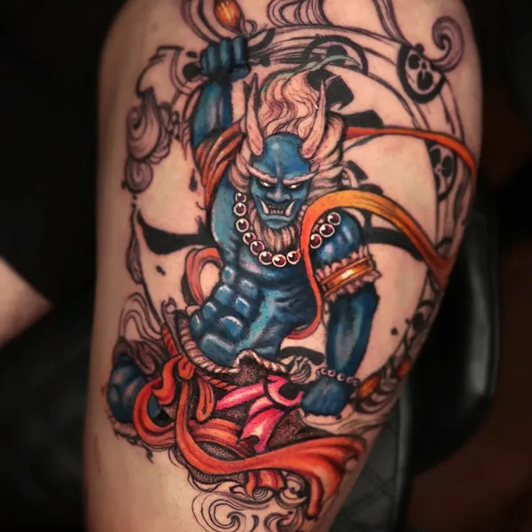 Oni Warrior Tattoo