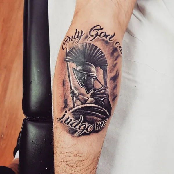 Only god can judge me tattoo 3